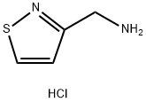 (1,2-thiazol-3-yl)methanamine hydrochloride, 1955514-40-5, 结构式