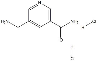 5-(Aminomethyl)nicotinamide dihydrochloride Struktur