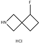 5-fluoro-2-azaspiro[3.3]heptane hydrochloride, 1956382-13-0, 结构式