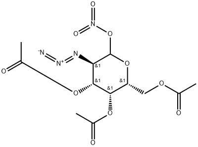2-AZIDO-2-DEOXY-D-GALACTOPYRANOSE, 3,4,6-TRIACETATE 1-NITRATE