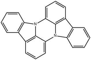 Diindolo[3,2,1-de:3',2',1'-kl]phenazine 结构式