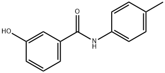 3-hydroxy-N-(4-methylphenyl)benzamide Structure