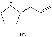 (S)-2-allylpyrrolidine hydrochloride Structure