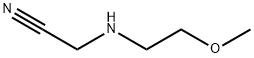 2-[(2-methoxyethyl)amino]acetonitrile Structure