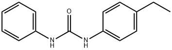 1-(4-ethylphenyl)-3-phenylurea 化学構造式
