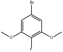 1-Bromo-3,5-dimethoxy-4-fluorobenzene Struktur