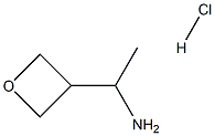 1-(oxetan-3-yl)ethan-1-amine hydrochloride 化学構造式
