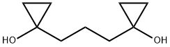 1-[3-(1-hydroxycyclopropyl)propyl]cyclopropan-1-ol,207298-21-3,结构式