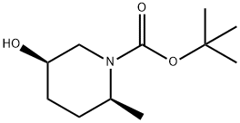 (2S,5R)-5-羟基-2-甲基哌啶-1-羧酸叔丁酯,2081972-05-4,结构式