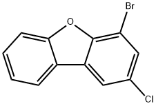 4-bromo-2-chlorodibenzo[b,d]furan Struktur