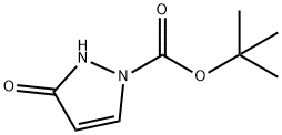 3-氧代-2,3-二氢-1H-吡唑-1-羧酸叔丁酯, 2088458-39-1, 结构式