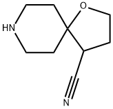 1-Oxa-8-azaspiro[4.5]decane-4-carbonitrile Struktur