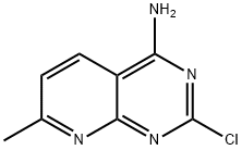 2-chloro-7-methylpyrido[2,3-d]pyrimidin-4-amine 结构式