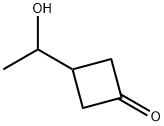 3-(1-hydroxyethyl)cyclobutan-1-one 结构式