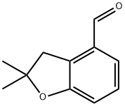 2,2-dimethyl-2,3-dihydro-1-benzofuran-4-carbaldehyde Structure
