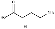 4-Aminobutyric Acid Hydroiodide Struktur