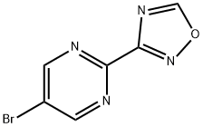 5-BROMO-2-(1,2,4-OXADIAZOL-3-YL)PYRIMIDINE, 2098092-67-0, 结构式