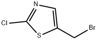 Thiazole, 5-(bromomethyl)-2-chloro- Structure