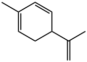 p-メンタ-1,5,8-トリエン 化学構造式