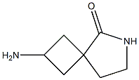 2-amino-6-azaspiro[3.4]octan-5-one 化学構造式