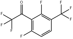 1-(2,6-DIFLUORO-3-(TRIFLUOROMETHYL)PHENYL)-2,2,2-TRIFLUOR,2149589-88-6,结构式