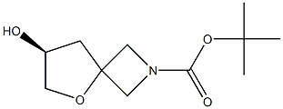 tert-butyl (S)-7-hydroxy-5-oxa-2-azaspiro[3.4]octane-2-carboxylate Structure