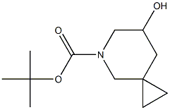 tert-butyl 7-hydroxy-5-azaspiro[2.5]octane-5-carboxylate Structure