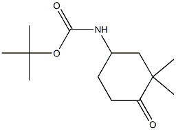 4-(BOC-氨基)-2,2-二甲基环己酮,2168804-38-2,结构式