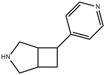 6-(Pyridin-4-yl)-3-azabicyclo[3.2.0]heptane Structure