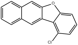 1-氯吡喃[2,3,-B]苯并呋喃 结构式