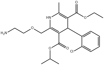 5-ethyl 3-isopropyl 2-((2-aminoethoxy)methyl)-4-(2-chlorophenyl)-6-methyl-1,4-dihydropyridine-3,5-dicarboxylate