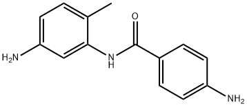 4-amino-N-(5-amino-2-methylphenyl)benzamide Struktur