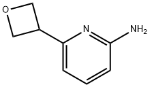 6-(oxetan-3-yl)pyridin-2-amine,2222934-01-0,结构式
