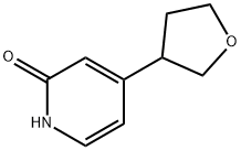 4-(tetrahydrofuran-3-yl)pyridin-2-ol|