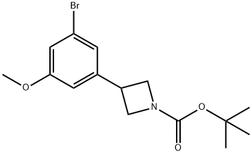 tert-butyl 3-(3-bromo-5-methoxyphenyl)azetidine-1-carboxylate|