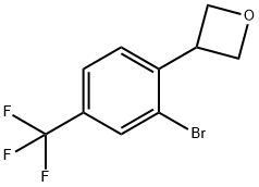2222938-09-0 3-(2-bromo-4-(trifluoromethyl)phenyl)oxetane