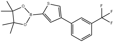 4-(3-Trifluoromethylphenyl)thiophene-2-boronic acid pinacol ester|