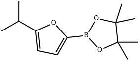 5-(iso-Propyl)furan-2-boronic acid pinacol ester,2223033-52-9,结构式