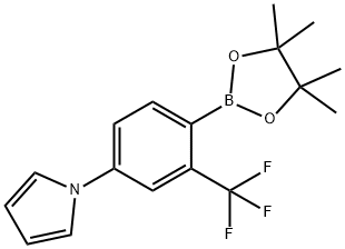 2-Trifluoromethyl-4-(1H-pyrrol-1-yl)phenylboronic acid pinacol ester|