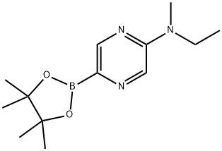 N-ethyl-N-methyl-5-(4,4,5,5-tetramethyl-1,3,2-dioxaborolan-2-yl)pyrazin-2-amine|