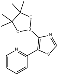 5-(2-Pyridyl)thiazole-4-boronic acid pinacol ester Structure