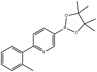 2-(2-Tolyl)pyridine-5-boronic acid pinacol ester Struktur