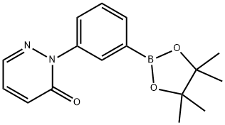 2-(3-(4,4,5,5-tetramethyl-1,3,2-dioxaborolan-2-yl)phenyl)pyridazin-3(2H)-one Struktur