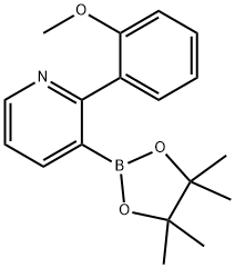 2-(2-Methoxyphenyl)pyridine-3-boronic acid pinacol ester Struktur