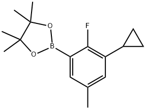 2223054-25-7 2-Fluoro-5-methyl-3-cyclopropylphenylboronic acid pinacol ester