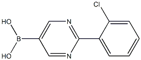 (2-(2-chlorophenyl)pyrimidin-5-yl)boronic acid,2225170-25-0,结构式