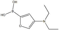 4-(Diethylamino)furan-2-boronic acid Struktur