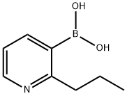 2-(n-Propyl)pyridine-3-boronic acid Struktur