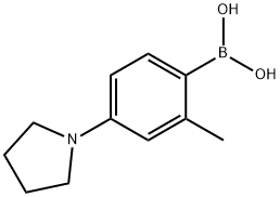 2-Methyl-4-(pyrrolidino)phenylboronic acid|