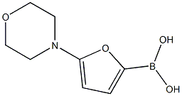 5-(Morpholino)furan-2-boronic acid Struktur